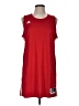 Adidas 100% Polyester Red Casual Dress Size M - photo 1