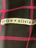 Alice + Olivia Plaid Pink Blazer Size 8 - photo 6