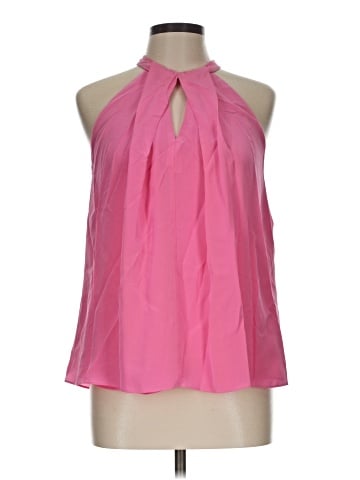 Trina Turk Sleeveless Silk Top (view 1)