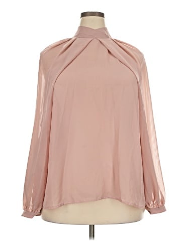 ELOQUII Long Sleeve Blouse (view 1)