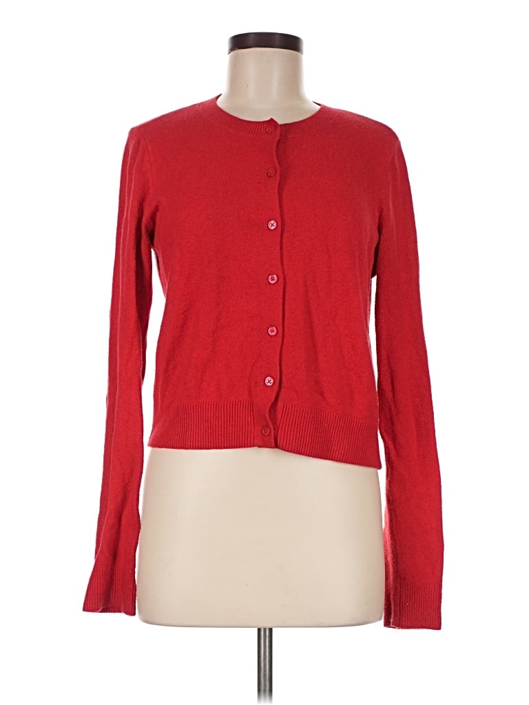 Pre-owned Old Navy Cardigan Sweater In Red