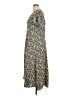 Levi's 100% Polyester Print Gray Casual Dress Size 1X - photo 5