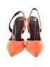 ASOS Color Block Orange Heels Size 6 - photo 2