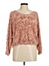 American Apparel Floral Pink Pullover Sweater One size - photo 1