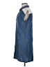 Standards & Practices Blue Casual Dress Size M - photo 5