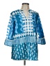 Soft Surroundings 100% Cotton Blue Kimono Size L (petite) - photo 1