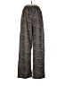 Unbranded 100% Polyester Animal Print Brown Casual Pants Size 2 - photo 2