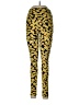 Lularoe Print Yellow Leggings One size - photo 1