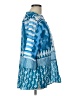 Soft Surroundings 100% Cotton Blue Kimono Size L (petite) - photo 4