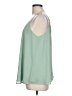 Torrid 100% Polyester Green Sleeveless Blouse Size Lg Plus (0) - photo 5