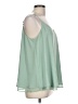 Torrid 100% Polyester Green Sleeveless Blouse Size Lg Plus (0) - photo 4