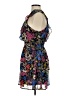 Slate & Willow 100% Polyester Paisley Blue Black Cocktail Dress Size XS - photo 5