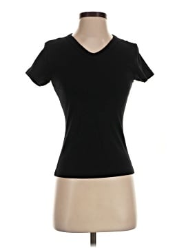 Madewell The '90s V-Neck Baby Tee in Compact Cotton (view 1)
