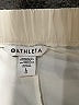 Athleta 100% Polyester Solid Ivory Athletic Shorts Size L - photo 3