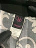 Wrapper Graphic Black Cocktail Dress Size L - photo 7