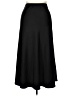 Unbranded Solid Black Formal Skirt Size XL - photo 2