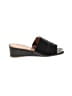 Madewell 100% Leather Solid Black Wedges Size 8 - photo 1