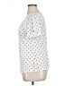 Assorted Brands Polka Dots White Short Sleeve Henley Size XL (petite) - photo 5
