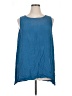 Eileen Fisher 100% Silk Blue Blouse Size 1X - photo 1