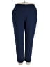 Lands' End Solid Blue Active Pants Size XL - photo 1