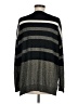Planet By Lauren G Stripes Black Pullover Sweater One size - photo 2