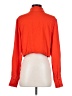Dynamite 100% Polyester Orange Long Sleeve Blouse Size S - photo 2
