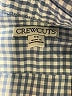 Crewcuts 100% Cotton Checkered-gingham Blue Long Sleeve Button-Down Shirt Size 4 - 5 - photo 3