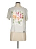 Adidas Floral Ivory Short Sleeve T-Shirt Size M - photo 1