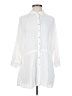 L Space 100% Rayon White 3/4 Sleeve Button-Down Shirt Size XS - photo 1