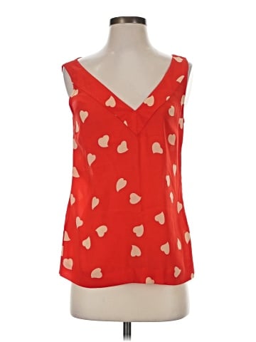 Tory Burch Sleeveless Silk Top (view 1)