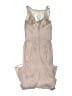 David's Bridal 100% Polyester Tan Purple Cocktail Dress Size 0 - photo 2