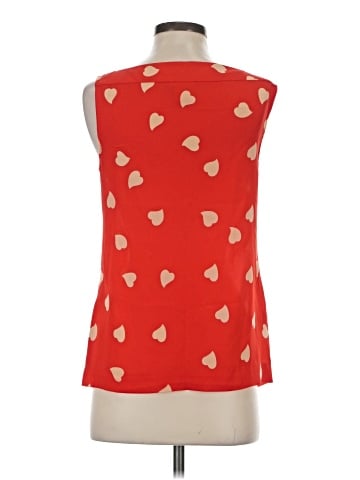 Tory Burch Sleeveless Silk Top (view 2)