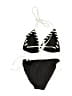 Unbranded Chevron-herringbone Black Two Piece Swimsuit Size L - photo 2