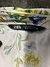 Zara Floral Ivory 3/4 Sleeve Blouse Size M - photo 7