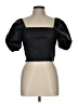 MIOU MUSE Black Short Sleeve Top Size L - photo 1