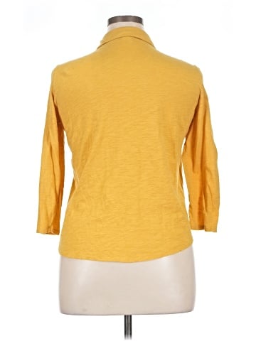 Liz Claiborne 3/4 Sleeve Button-Down Shirt (view 2)