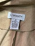 Carmen Carmen Marc Valvo 100% Polyester Tan Jacket Size M - photo 6