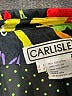 Carlisle 100% Cotton Floral Black Blazer Size 8 - photo 6