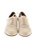 J.Crew 100% Leather Ivory Flats Size 11 - photo 2
