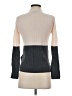 Banana Republic 100% Wool Color Block Gray Wool Pullover Sweater Size XS - photo 2