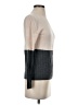 Banana Republic 100% Wool Color Block Gray Wool Pullover Sweater Size XS - photo 4