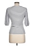 Michael Stars White Short Sleeve Henley Size Lg (2) - photo 2