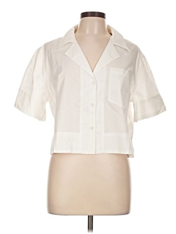 Maeve by Anthropologie Short Sleeve Blouse (view 1)