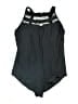 Cherokee Chevron-herringbone Gray One Piece Swimsuit Size 22w - photo 1
