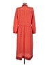 Talbots Polka Dots Red Casual Dress Size 8 - photo 2