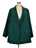 Studio by Torrid Green Blazer Size 5X Plus (6) - photo 1
