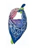 Unbranded Paisley Blue Scarf One size - photo 1
