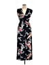 Ruby Rocks Boutique 100% Viscose Floral Black Casual Dress Size XL - photo 2