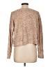 Hippie Rose Animal Print Tan Pullover Sweater Size L - photo 2