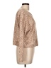 Hippie Rose Animal Print Tan Pullover Sweater Size L - photo 4